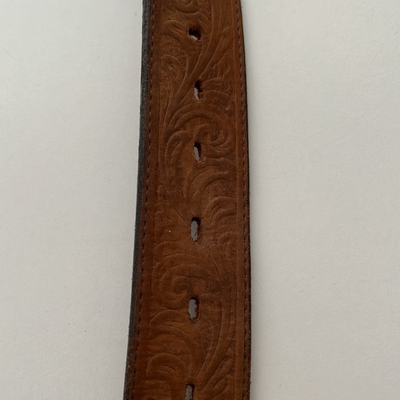 Men’s leather belt - Picture 7 of 8